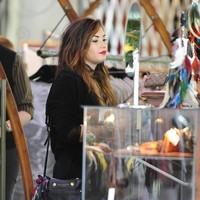 Demi Lovato shopping at Slow Boutique on Melrose Avenue | Picture 96796